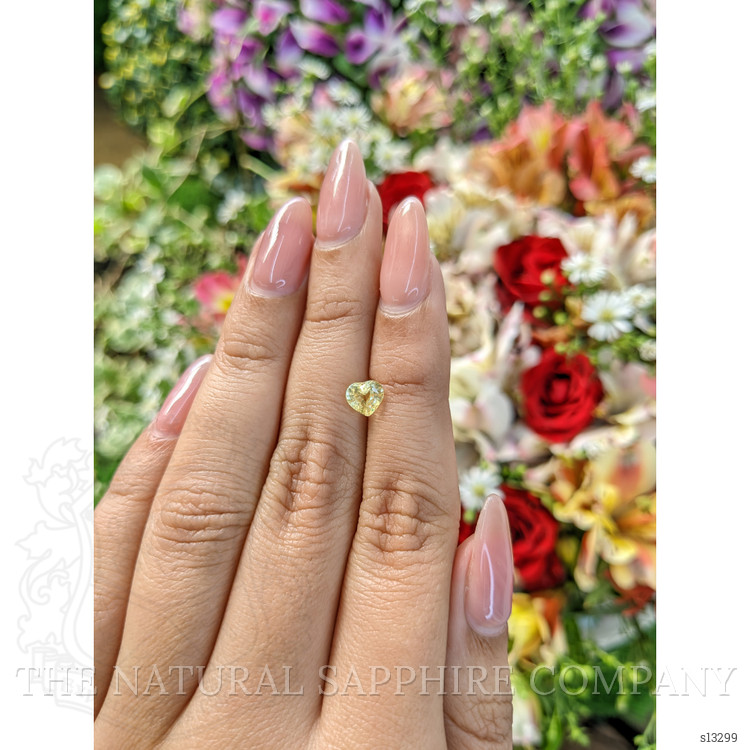 1.05 Ct. Yellow Sapphire from Ceylon (Sri Lanka)