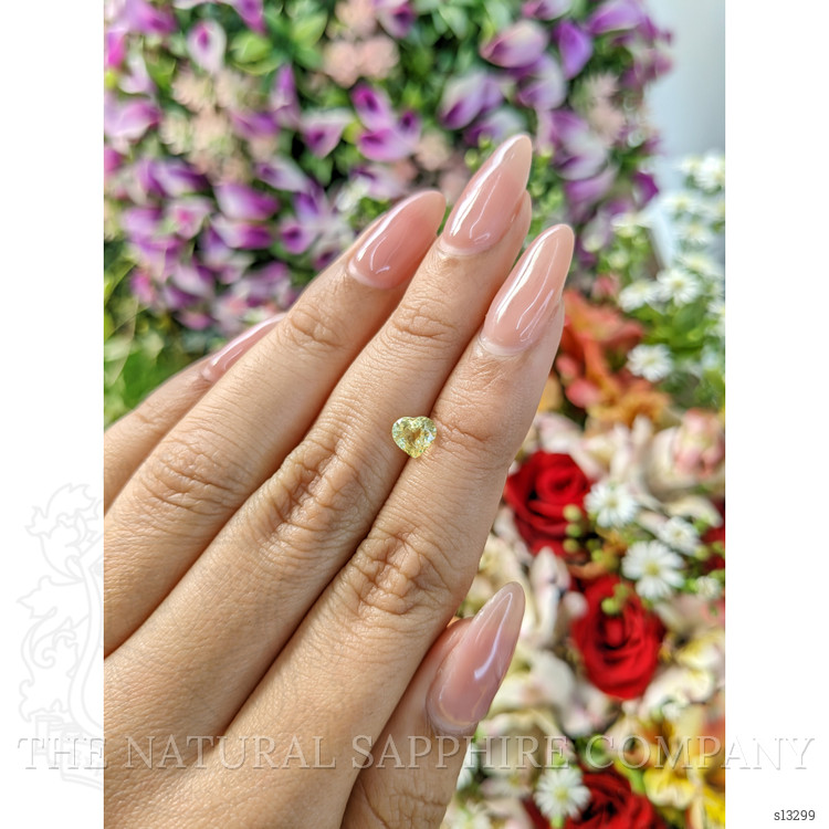 1.05 Ct. Yellow Sapphire from Ceylon (Sri Lanka)