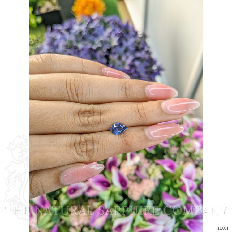 1.16 Ct. Blue Sapphire from Ceylon (Sri Lanka)