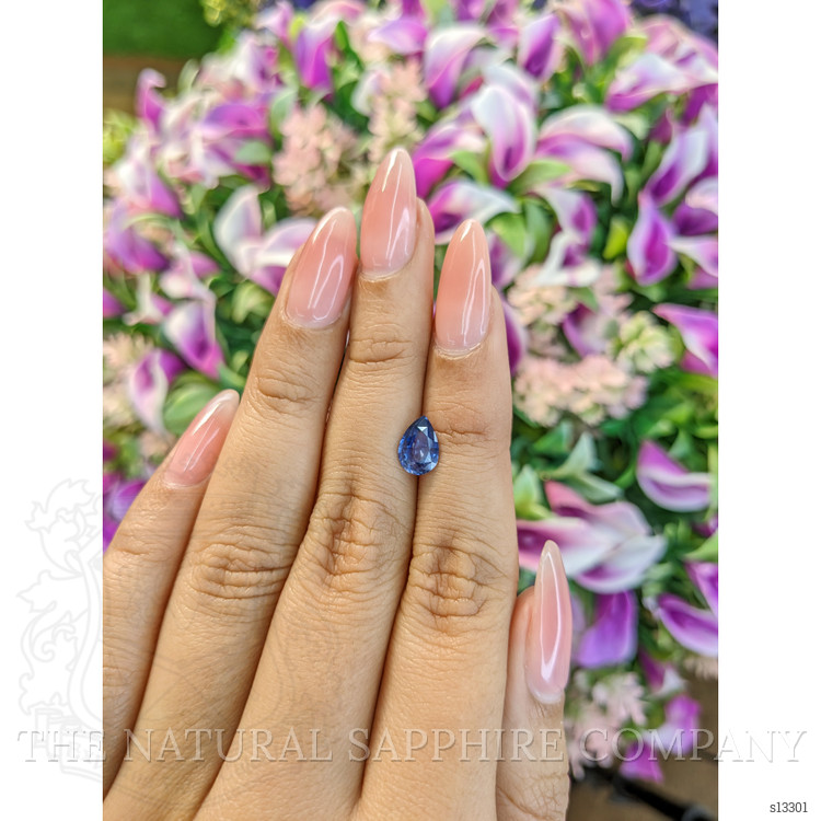 1.16 Ct. Blue Sapphire from Ceylon (Sri Lanka)