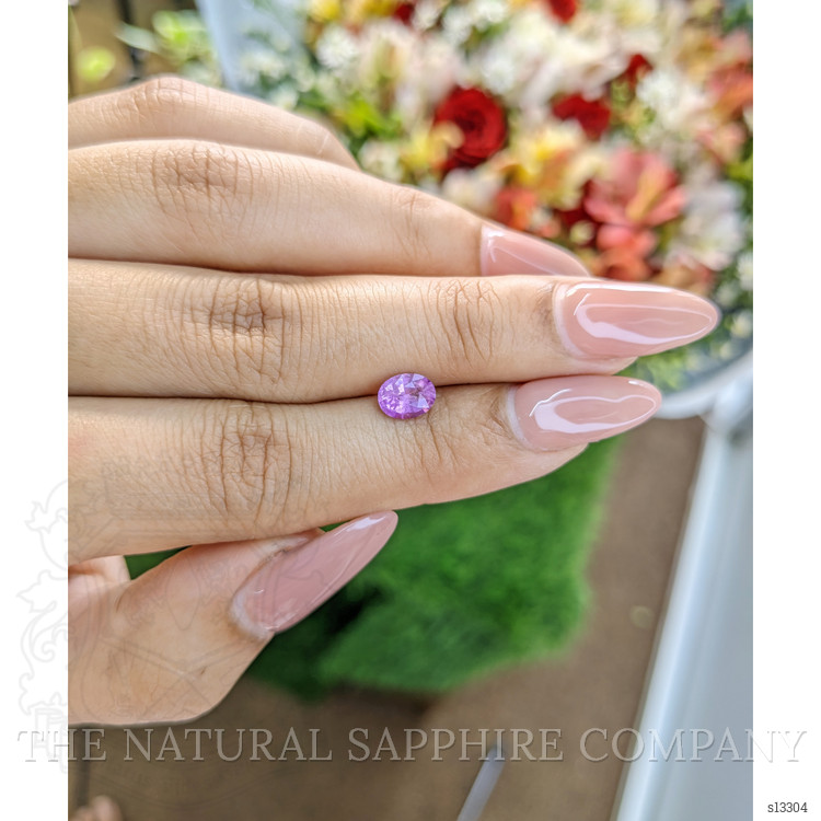1.07 Ct. Pinkish Purple Sapphire from Ceylon (Sri Lanka)