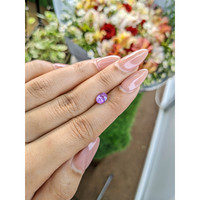 1.07 Ct. Pinkish Purple Sapphire from Ceylon (Sri Lanka) Life Style