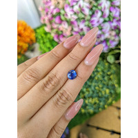 1.59 Ct. Blue Sapphire from Ceylon (Sri Lanka) Life Style