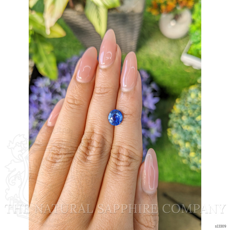 1.59 Ct. Blue Sapphire from Ceylon (Sri Lanka)