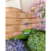 1.35 Ct. Blue Sapphire from Ceylon (Sri Lanka) Life Style