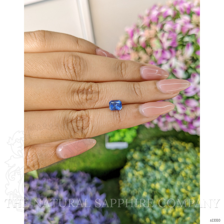 1.35 Ct. Blue Sapphire from Ceylon (Sri Lanka)