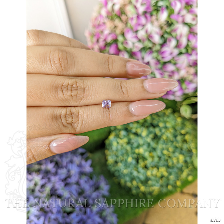 0.65 Ct. Purple Sapphire from Ceylon (Sri Lanka)