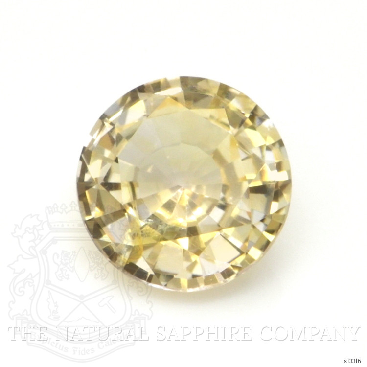 0.73 Ct. Yellow Sapphire from Ceylon (Sri Lanka)