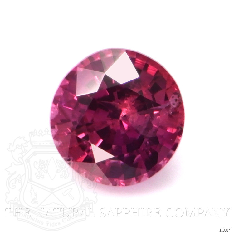 0.38 Ct. Reddish Pink Sapphire from Ceylon (Sri Lanka)