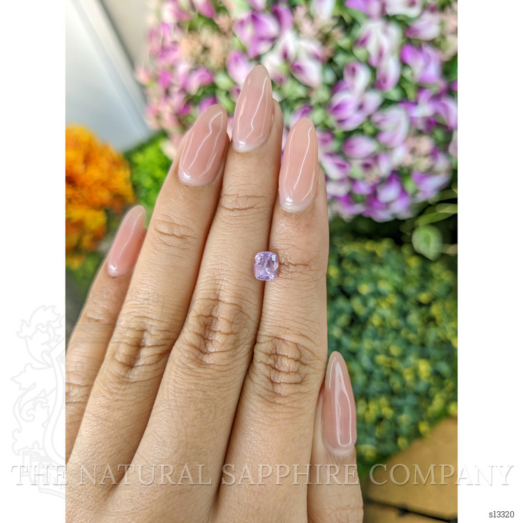 1.08 Ct. Pinkish Purple Sapphire from Ceylon (Sri Lanka)