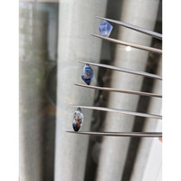 16.45 Ct. Blue Sapphire Crystal from Ceylon (Sri Lanka) Life Style