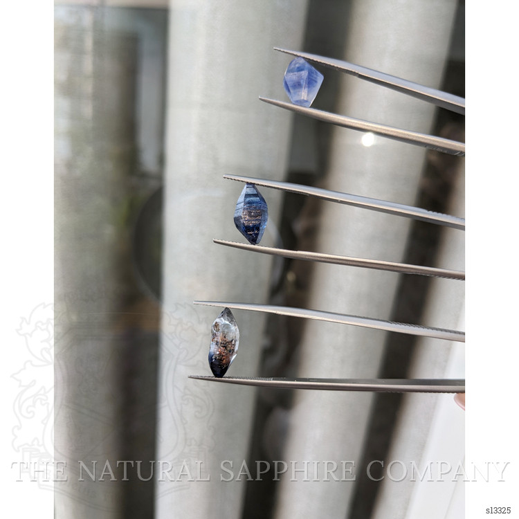 16.45 Ct. Blue Sapphire Crystal from Ceylon (Sri Lanka)