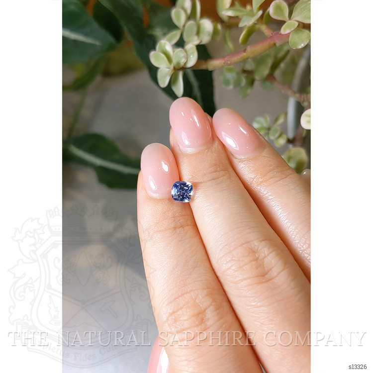1.24 Ct. Blue Sapphire from Ceylon (Sri Lanka)