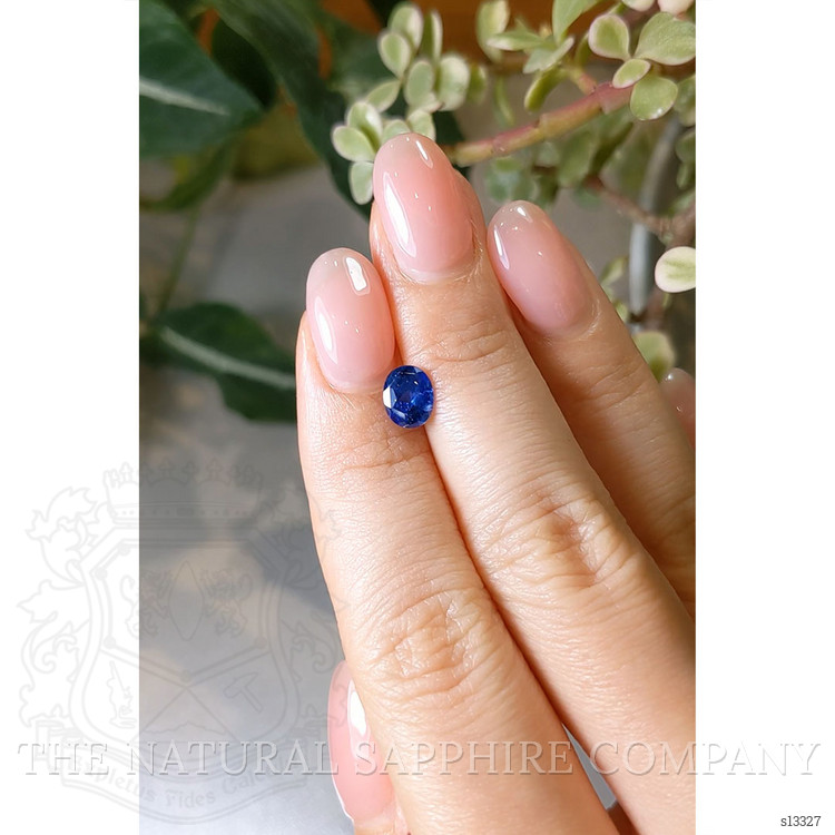 1.07 Ct. Blue Sapphire from Ceylon (Sri Lanka)