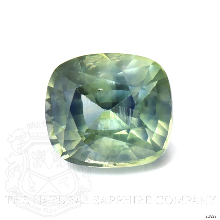 1.98 Ct. Bluish Green Sapphire from Ceylon (Sri Lanka)