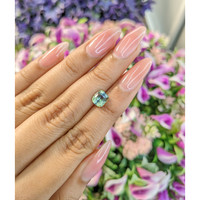 1.98 Ct. Bluish Green Sapphire from Ceylon (Sri Lanka) Life Style