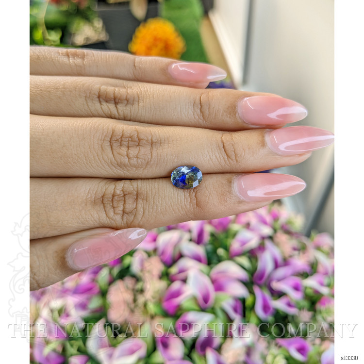 2.03 Ct. Bi Color Sapphire from Ceylon (Sri Lanka)