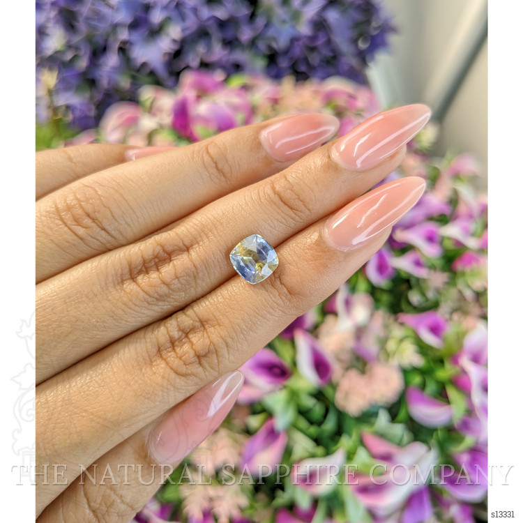 2.76 Ct. Bi Color Sapphire from Ceylon (Sri Lanka)