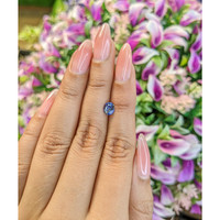 0.72 Ct. Bi Color Sapphire from Ceylon (Sri Lanka) Life Style