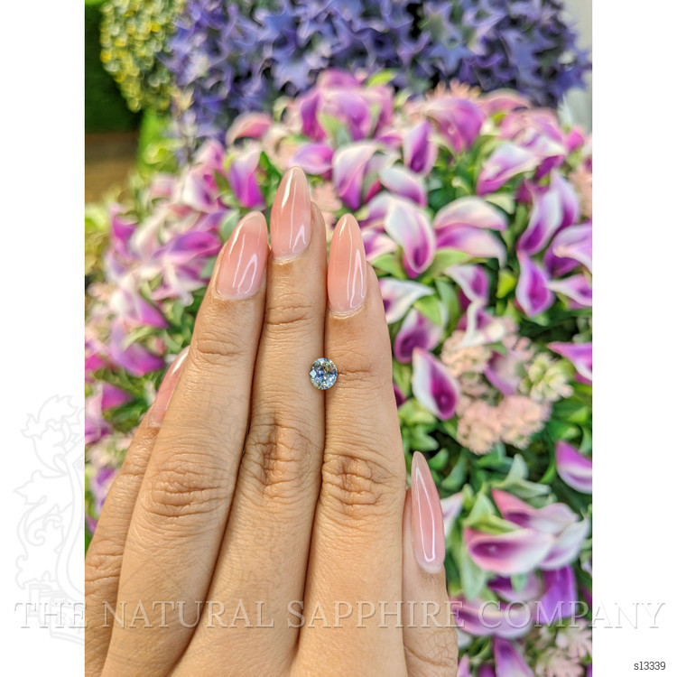 0.71 Ct. Bi Color Sapphire from Ceylon (Sri Lanka)