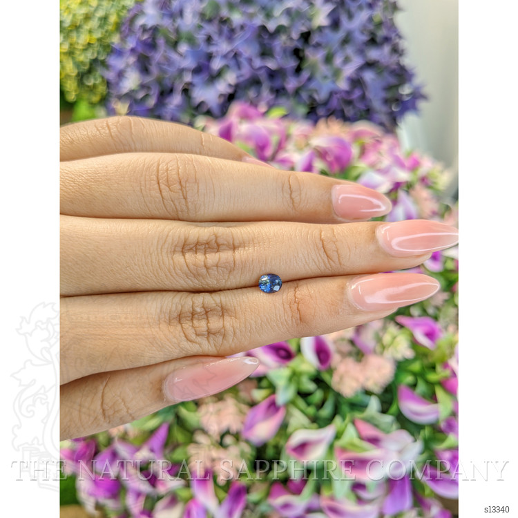 0.57 Ct. Bi Color Sapphire from Ceylon (Sri Lanka)