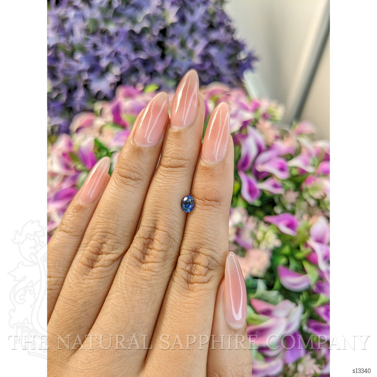 0.57 Ct. Bi Color Sapphire from Ceylon (Sri Lanka)