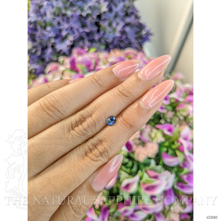 0.57 Ct. Bi Color Sapphire from Ceylon (Sri Lanka)