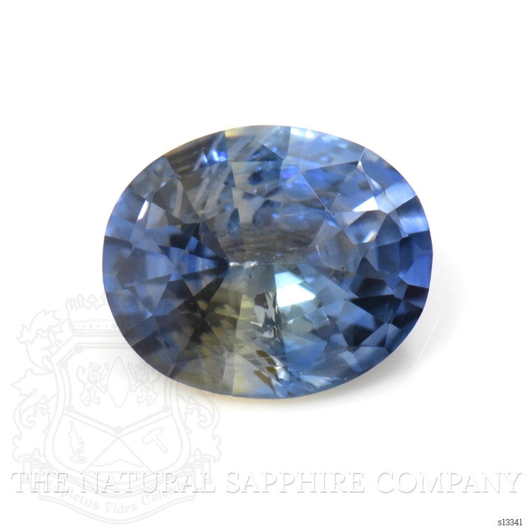 0.58 Ct. Bi Color / Parti Sapphire from Ceylon (Sri Lanka)