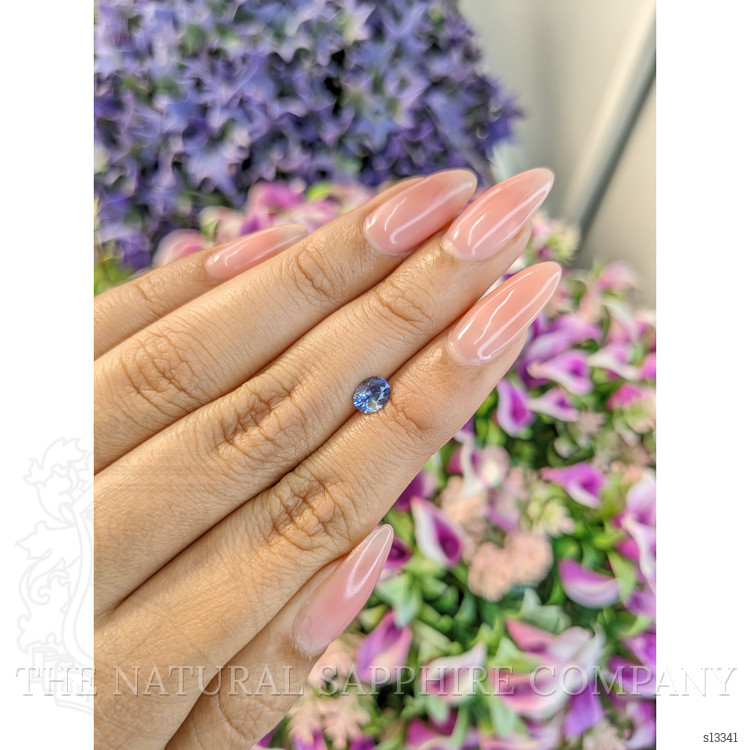 0.58 Ct. Bi Color / Parti Sapphire from Ceylon (Sri Lanka)