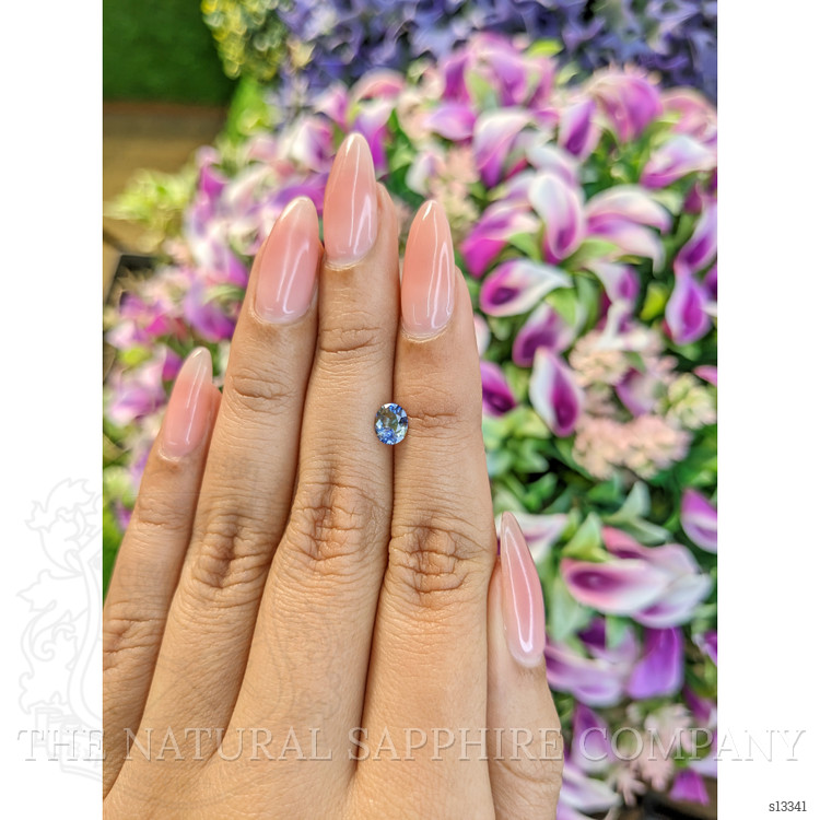 0.58 Ct. Bi Color / Parti Sapphire from Ceylon (Sri Lanka)