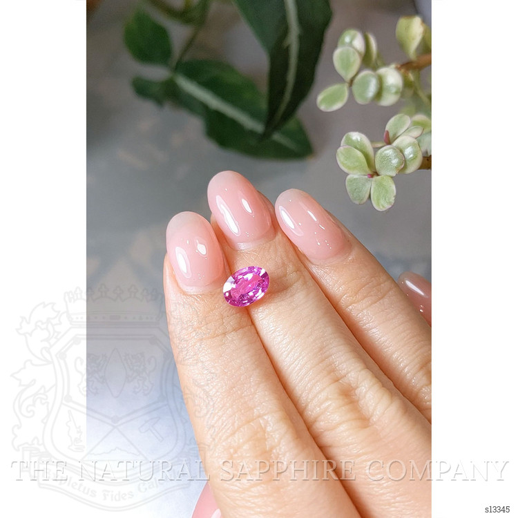 1.69 Ct. Pink Sapphire from Ceylon (Sri Lanka)