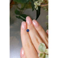 0.55 Ct. Blue Sapphire from Ceylon (Sri Lanka) Life Style