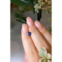 0.77 Ct. Blue Sapphire from Ceylon (Sri Lanka) Life Style