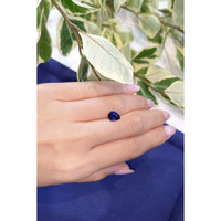 1.60 Ct. Blue Sapphire from Ceylon (Sri Lanka) Life Style