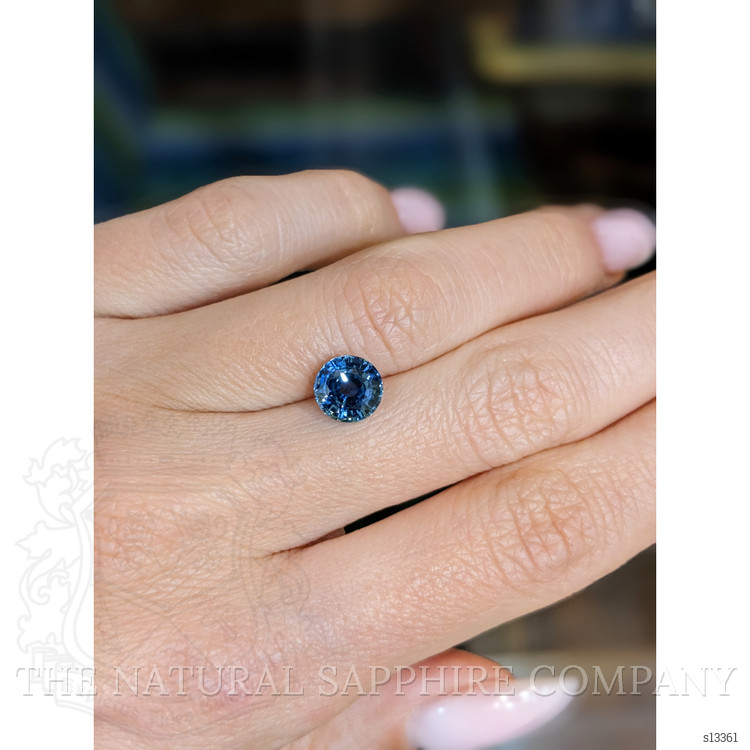 2.28 Ct. Blue Sapphire from Ceylon (Sri Lanka)