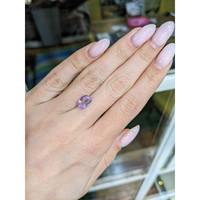 2.57 Ct. Purple Sapphire from Ceylon (Sri Lanka) Life Style