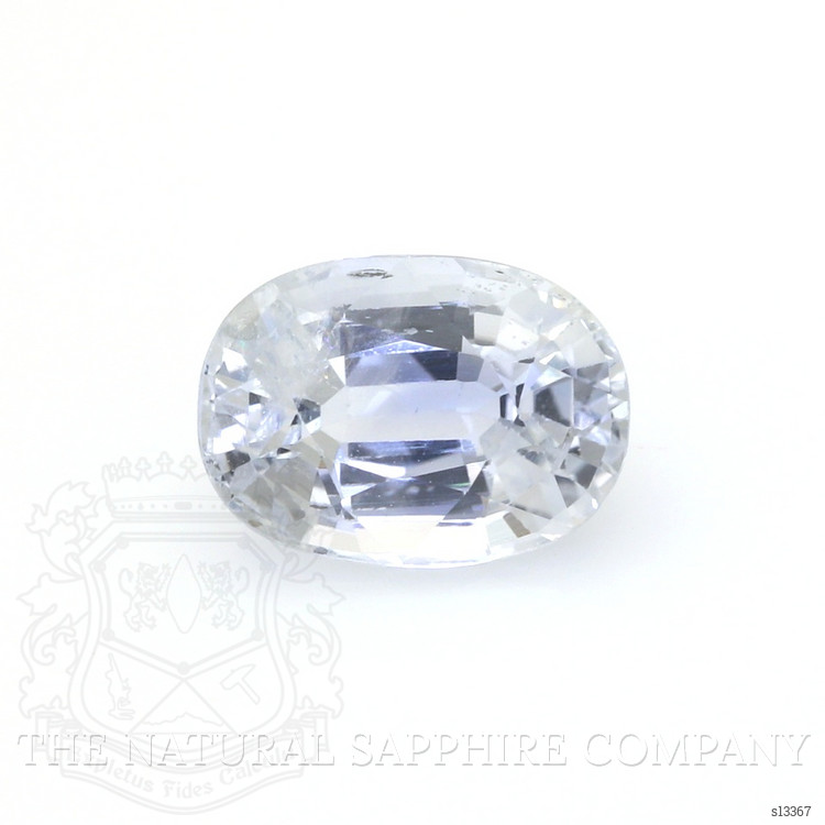 3.37 Ct. Bluish Grey Sapphire from Ceylon (Sri Lanka)