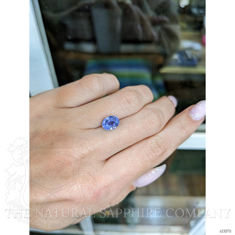 2.57 Ct. Blue Sapphire from Ceylon (Sri Lanka)
