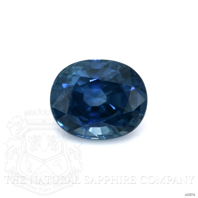 1.98 Ct. Greenish Blue Sapphire from Ceylon (Sri Lanka)