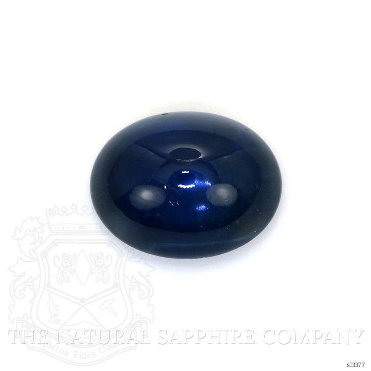 3.02 Ct. Blue Cabochon Sapphire from Ceylon (Sri Lanka)