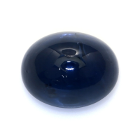 3.71 Ct. Blue Cabochon Sapphire from Ceylon (Sri Lanka) Video