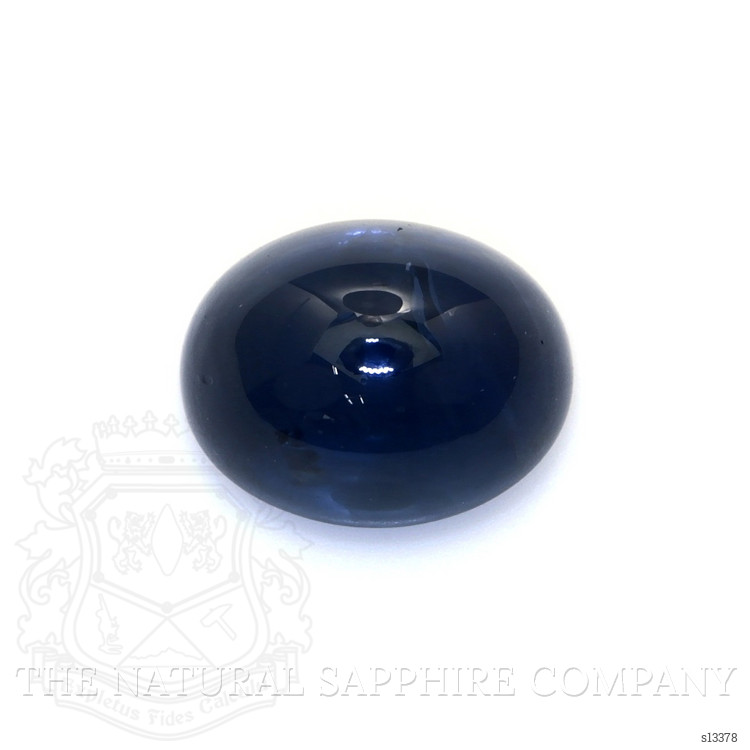 3.71 Ct. Blue Cabochon Sapphire from Ceylon (Sri Lanka)