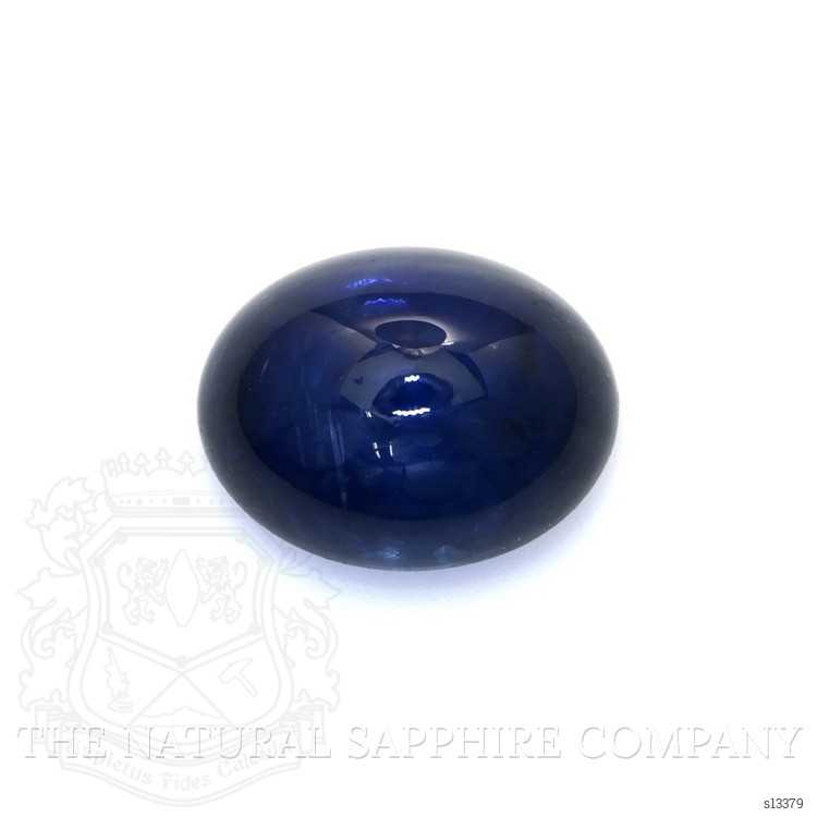 2.95 Ct. Blue Cabochon Sapphire from Ceylon (Sri Lanka)