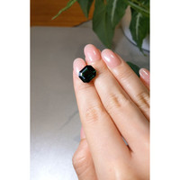 7.12 Ct. Green Sapphire from Madagascar Life Style