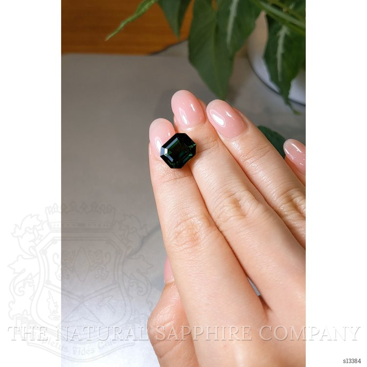 7.12 Ct. Green Sapphire from Madagascar