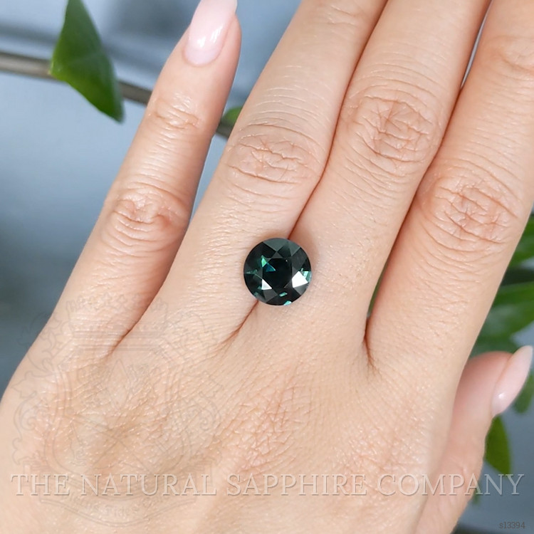 4.51 Ct. Bluish Green Sapphire from Madagascar