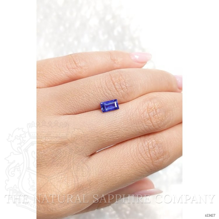 1.03 Ct. Blue Sapphire from Ceylon (Sri Lanka)