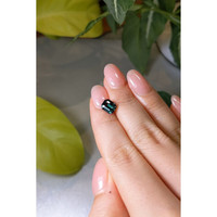 2.08 Ct. Bluish Green Sapphire from Madagascar Life Style