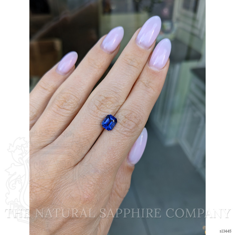 1.83 Ct. Blue Sapphire from Ceylon (Sri Lanka)