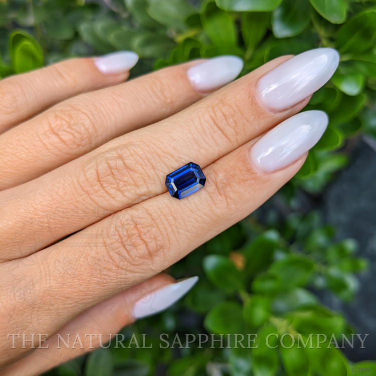 2.21 Ct. Blue Sapphire from Ceylon (Sri Lanka)